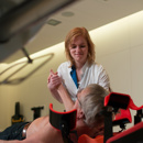 In Sommige Gevallen Wordt Fixatiemateriaal Gebruikt Om U In Steeds In Exact Dezelfde Houding Te Kunnen Leggen Bij De Bestralingen.