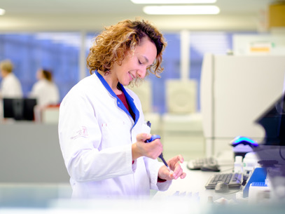 Laboratorium van de apotheek