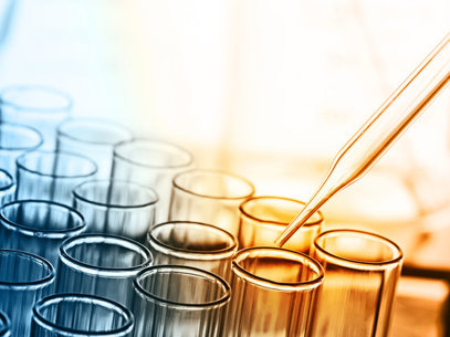 Reageerbuis onderzoek