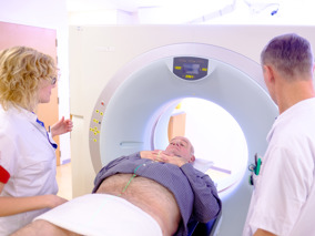 CT bekken man radiotherapie