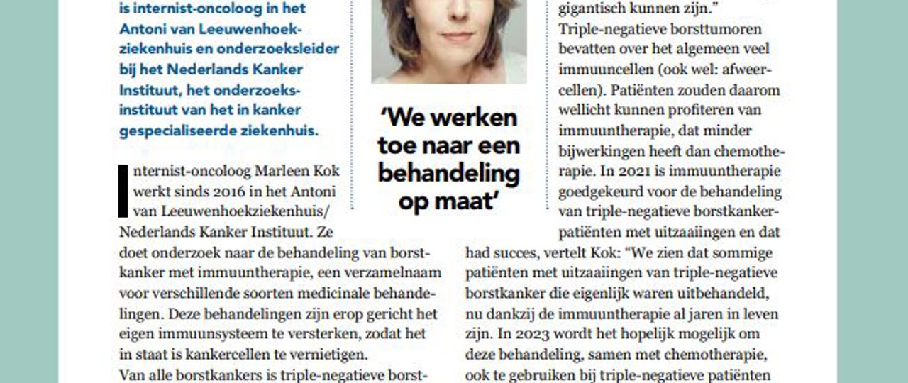 Marleen Kok Plus Magazine