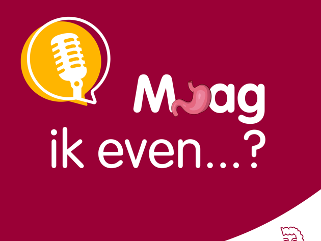 Logo Podcast Maag Ik Even...